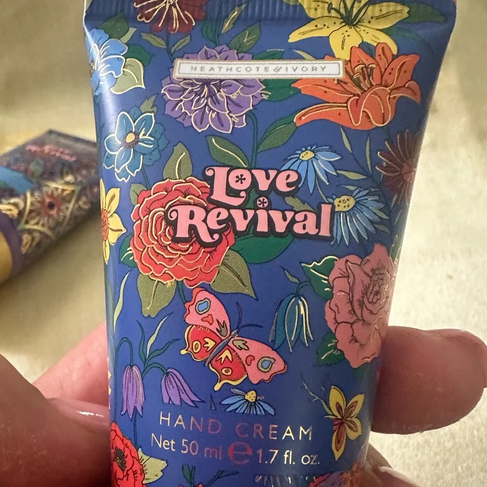 Heathcote & Ivory LOVE REVIVAL Hand Cream Three Pack 1.7 FL. OZ. Each. New.